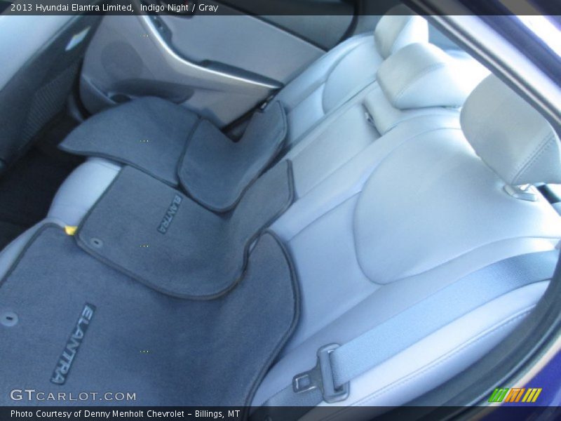 Indigo Night / Gray 2013 Hyundai Elantra Limited