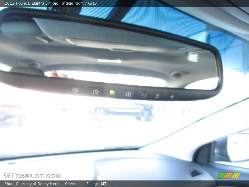 Indigo Night / Gray 2013 Hyundai Elantra Limited