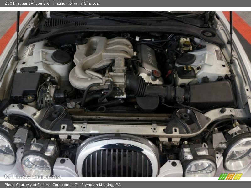 Platinum Silver / Charcoal 2001 Jaguar S-Type 3.0