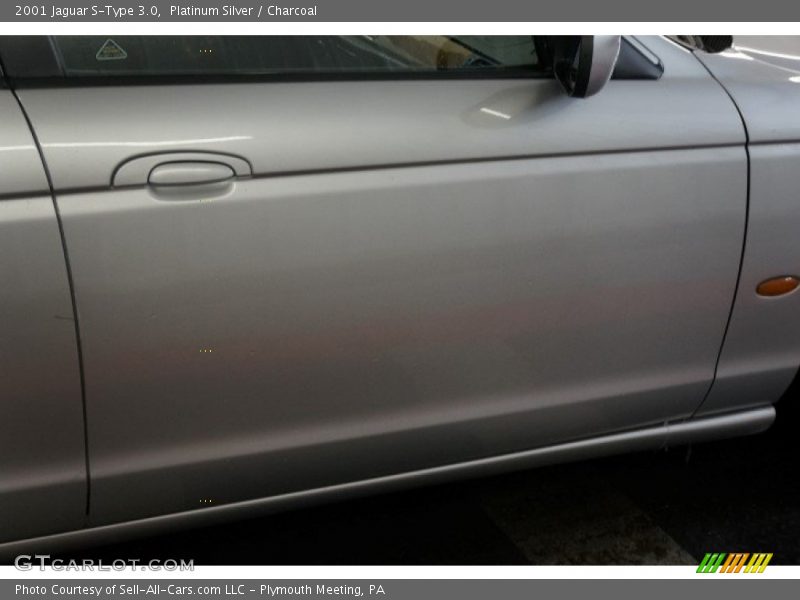 Platinum Silver / Charcoal 2001 Jaguar S-Type 3.0
