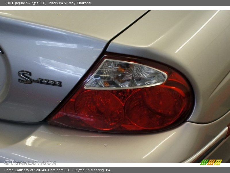 Platinum Silver / Charcoal 2001 Jaguar S-Type 3.0