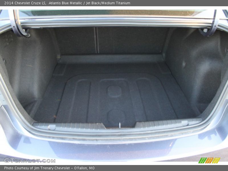 Atlantis Blue Metallic / Jet Black/Medium Titanium 2014 Chevrolet Cruze LS