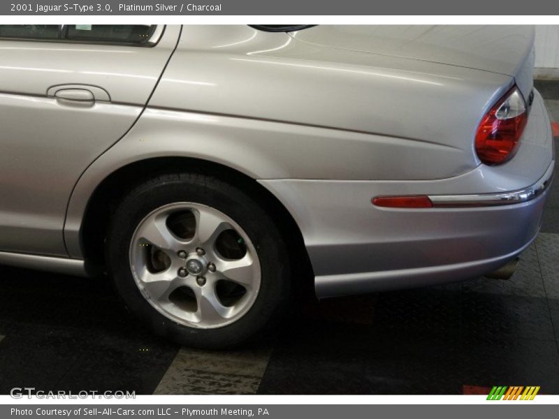 Platinum Silver / Charcoal 2001 Jaguar S-Type 3.0