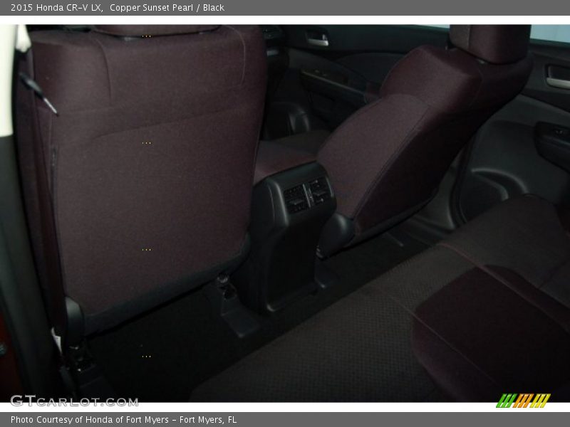 Copper Sunset Pearl / Black 2015 Honda CR-V LX