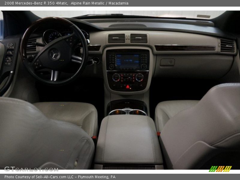 Alpine Rain Metallic / Macadamia 2008 Mercedes-Benz R 350 4Matic