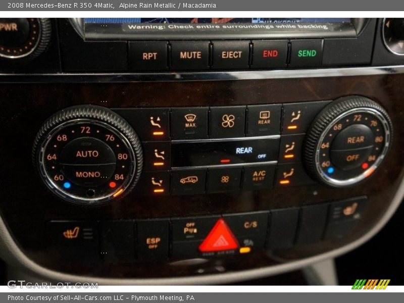 Alpine Rain Metallic / Macadamia 2008 Mercedes-Benz R 350 4Matic