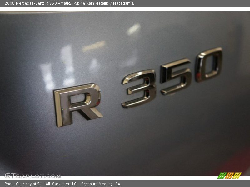 Alpine Rain Metallic / Macadamia 2008 Mercedes-Benz R 350 4Matic