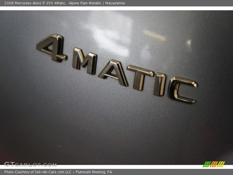 Alpine Rain Metallic / Macadamia 2008 Mercedes-Benz R 350 4Matic