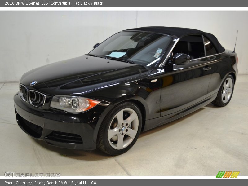 Jet Black / Black 2010 BMW 1 Series 135i Convertible