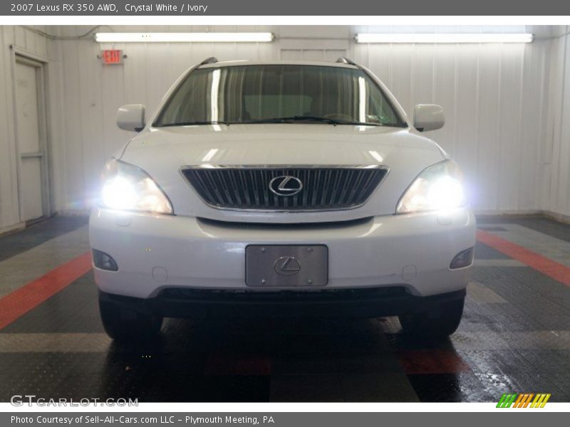 Crystal White / Ivory 2007 Lexus RX 350 AWD