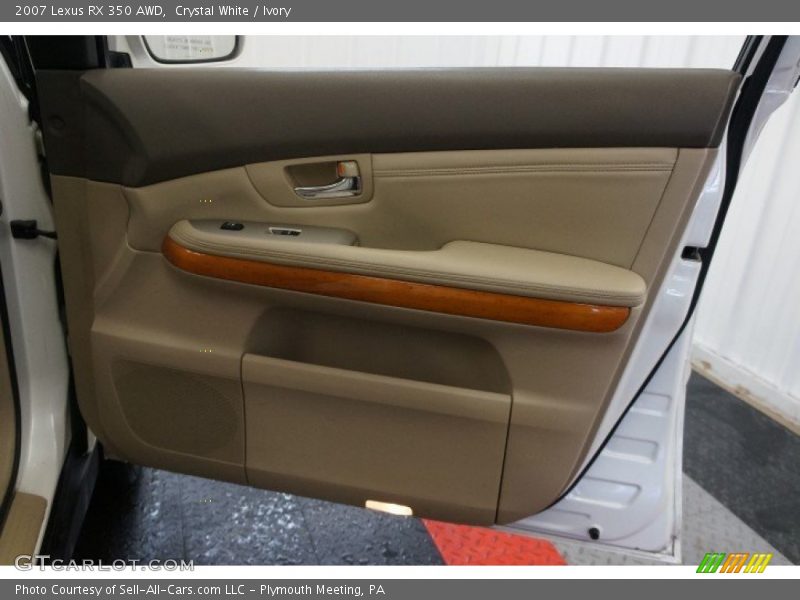 Crystal White / Ivory 2007 Lexus RX 350 AWD