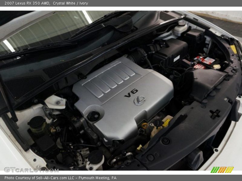 Crystal White / Ivory 2007 Lexus RX 350 AWD