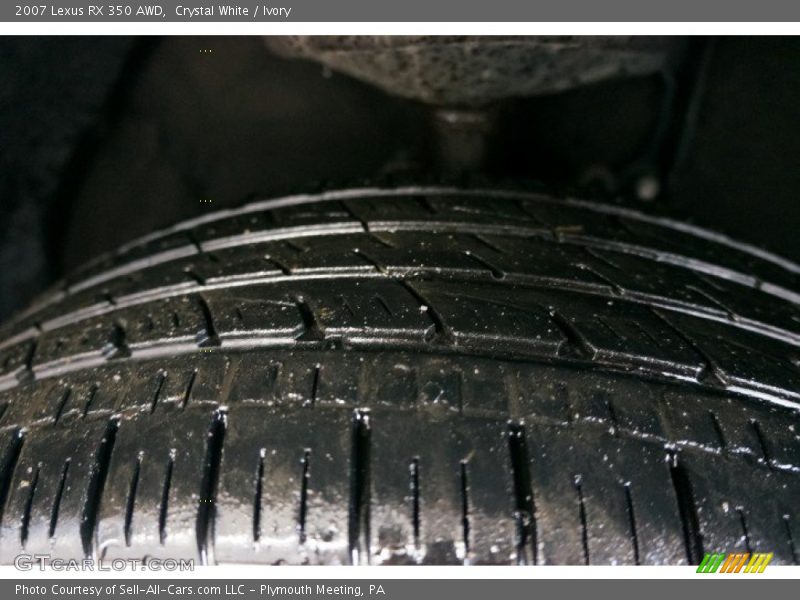 Crystal White / Ivory 2007 Lexus RX 350 AWD