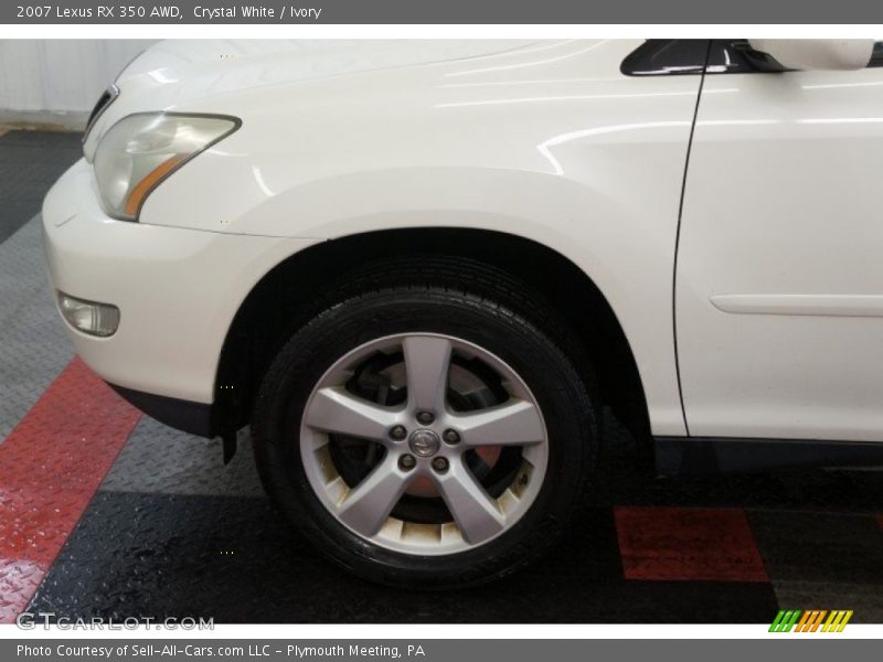 Crystal White / Ivory 2007 Lexus RX 350 AWD