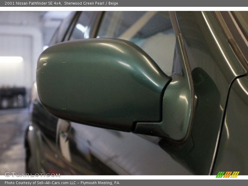 Sherwood Green Pearl / Beige 2001 Nissan Pathfinder SE 4x4