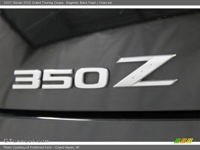 Magnetic Black Pearl / Charcoal 2007 Nissan 350Z Grand Touring Coupe