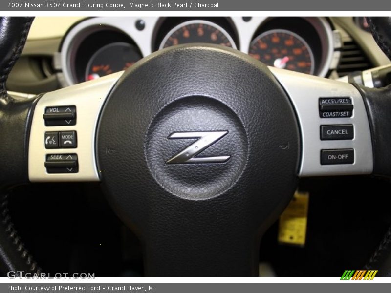 Magnetic Black Pearl / Charcoal 2007 Nissan 350Z Grand Touring Coupe