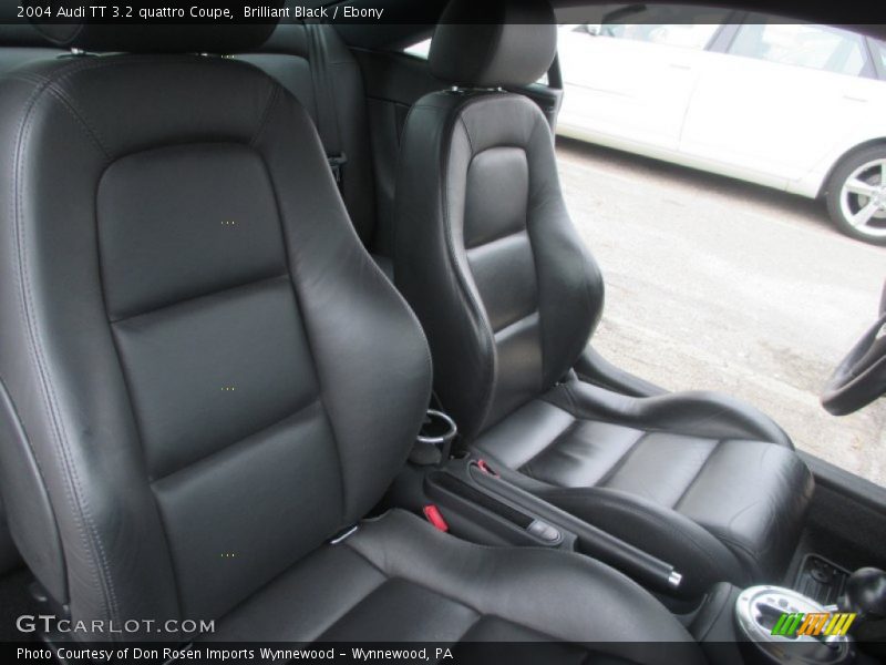 Brilliant Black / Ebony 2004 Audi TT 3.2 quattro Coupe