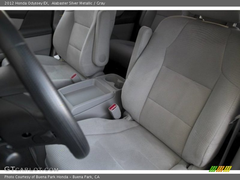 Alabaster Silver Metallic / Gray 2012 Honda Odyssey EX