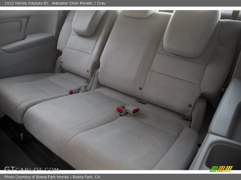 Alabaster Silver Metallic / Gray 2012 Honda Odyssey EX