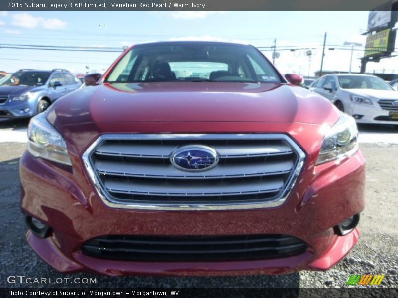 Venetian Red Pearl / Warm Ivory 2015 Subaru Legacy 3.6R Limited