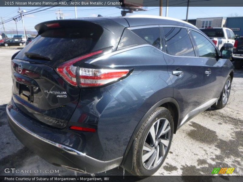 Arctic Blue Metallic / Graphite 2015 Nissan Murano Platinum AWD