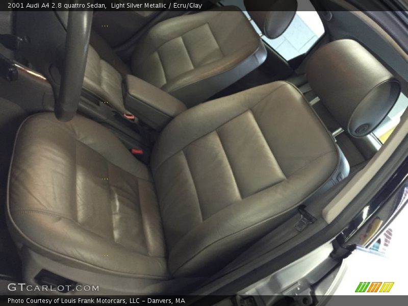 Light Silver Metallic / Ecru/Clay 2001 Audi A4 2.8 quattro Sedan