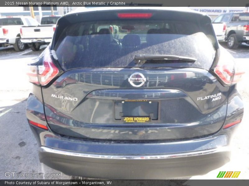 Arctic Blue Metallic / Graphite 2015 Nissan Murano Platinum AWD