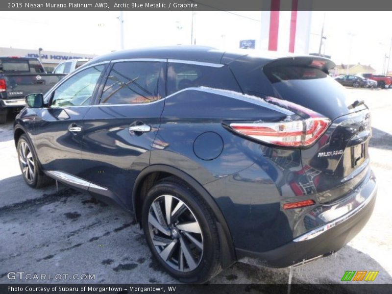 Arctic Blue Metallic / Graphite 2015 Nissan Murano Platinum AWD