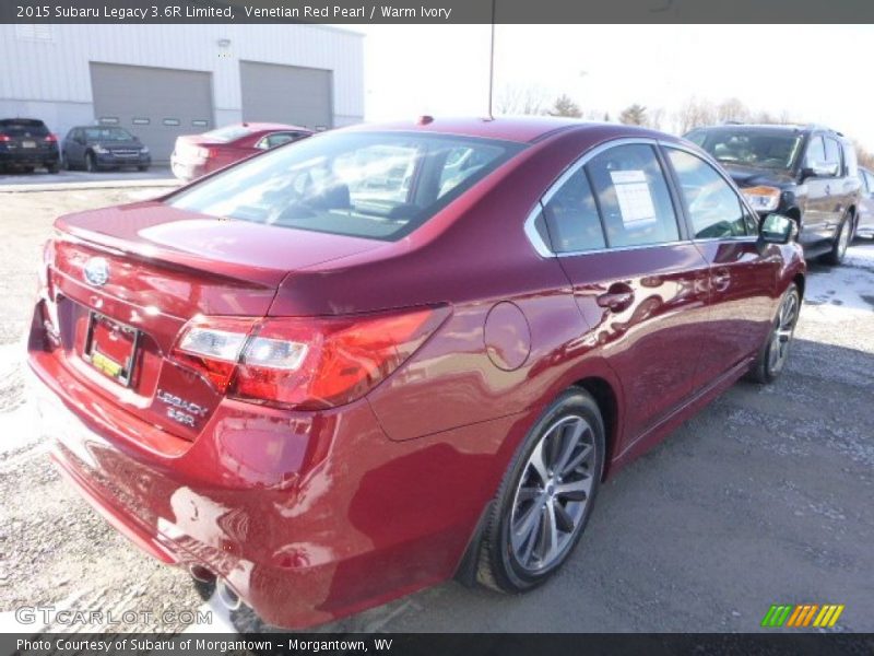 Venetian Red Pearl / Warm Ivory 2015 Subaru Legacy 3.6R Limited