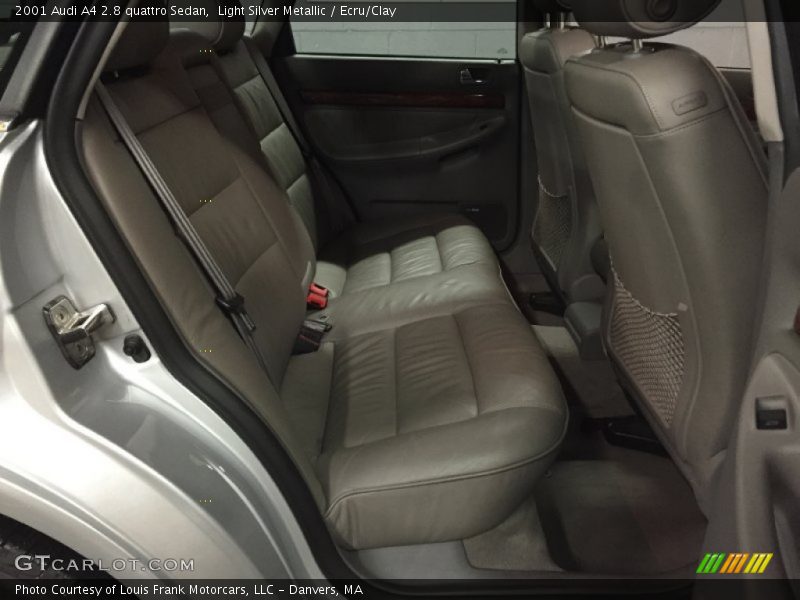 Light Silver Metallic / Ecru/Clay 2001 Audi A4 2.8 quattro Sedan