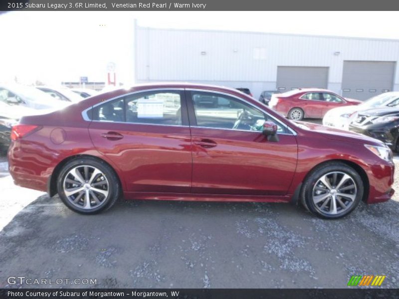 Venetian Red Pearl / Warm Ivory 2015 Subaru Legacy 3.6R Limited