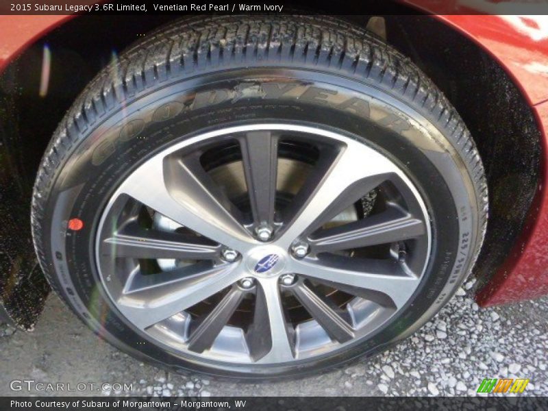 Venetian Red Pearl / Warm Ivory 2015 Subaru Legacy 3.6R Limited