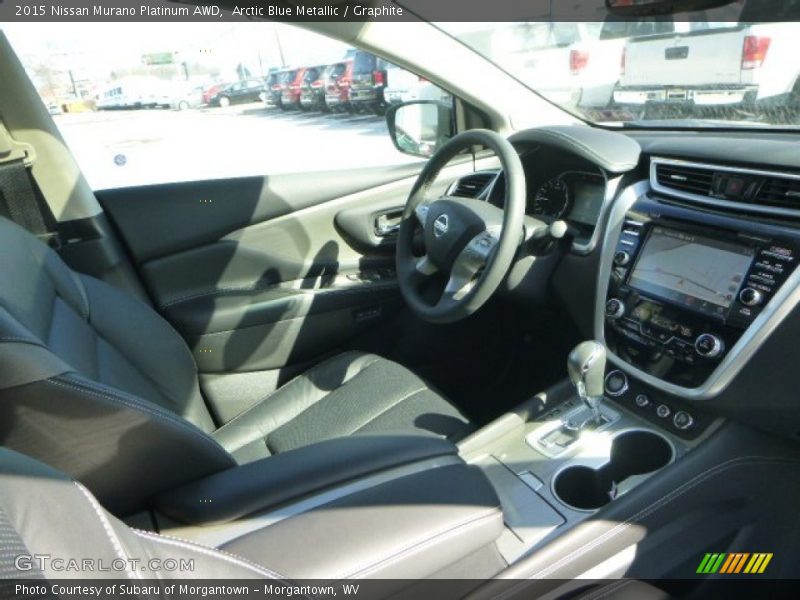  2015 Murano Platinum AWD Graphite Interior