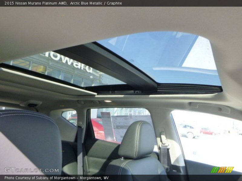 Arctic Blue Metallic / Graphite 2015 Nissan Murano Platinum AWD