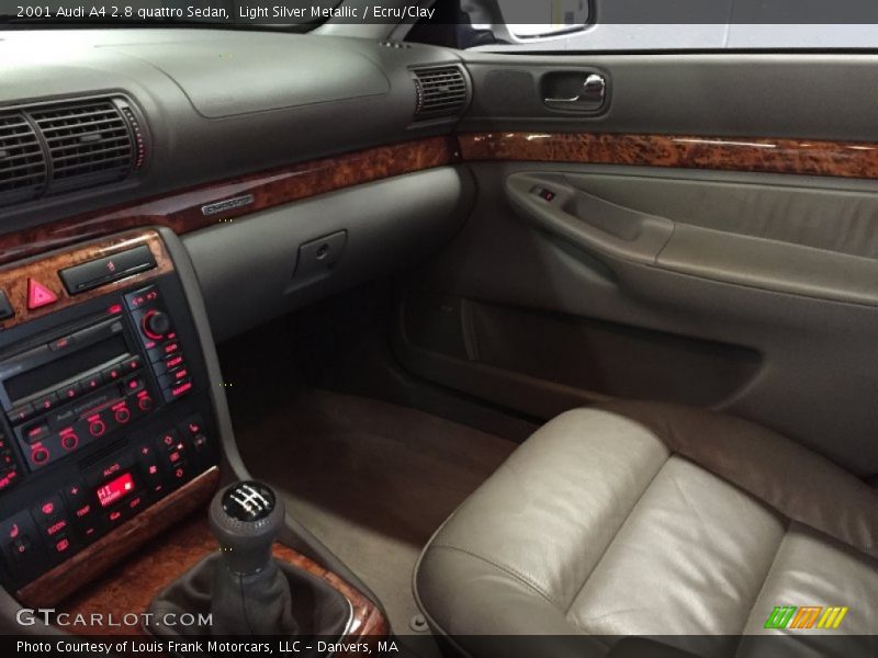 Light Silver Metallic / Ecru/Clay 2001 Audi A4 2.8 quattro Sedan