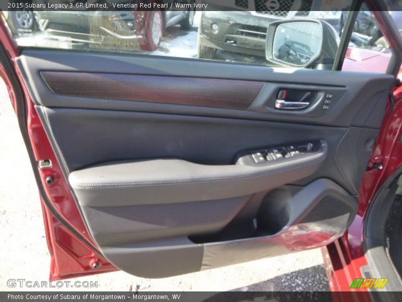 Venetian Red Pearl / Warm Ivory 2015 Subaru Legacy 3.6R Limited