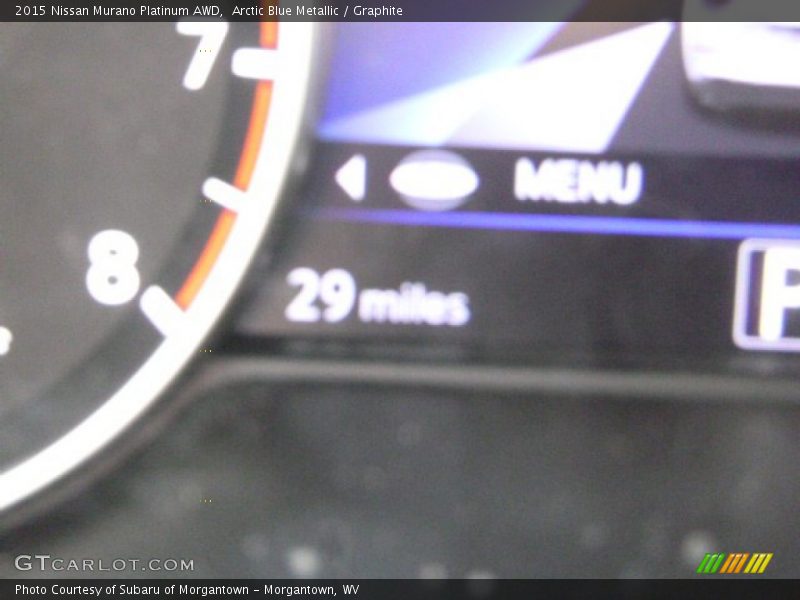 Arctic Blue Metallic / Graphite 2015 Nissan Murano Platinum AWD