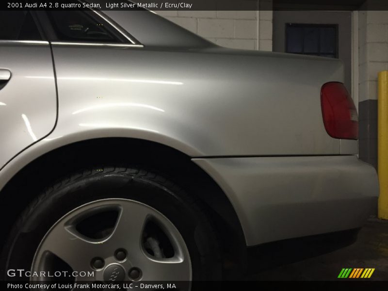Light Silver Metallic / Ecru/Clay 2001 Audi A4 2.8 quattro Sedan