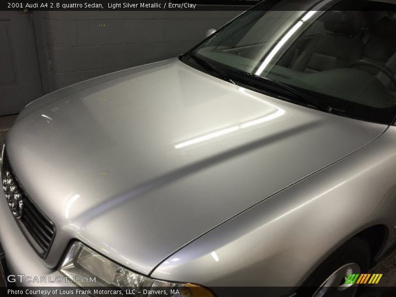 Light Silver Metallic / Ecru/Clay 2001 Audi A4 2.8 quattro Sedan
