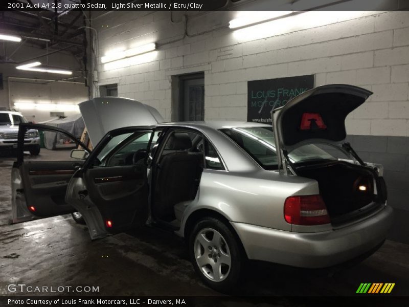 Light Silver Metallic / Ecru/Clay 2001 Audi A4 2.8 quattro Sedan