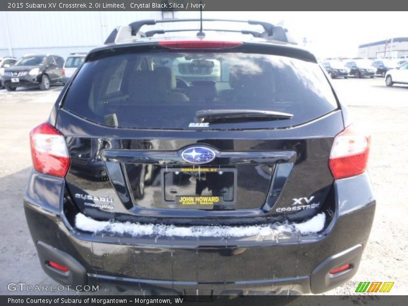 Crystal Black Silica / Ivory 2015 Subaru XV Crosstrek 2.0i Limited