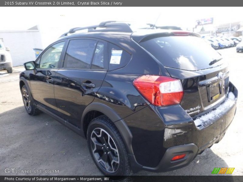 Crystal Black Silica / Ivory 2015 Subaru XV Crosstrek 2.0i Limited