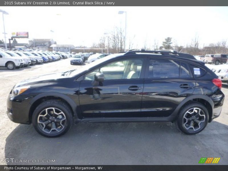 Crystal Black Silica / Ivory 2015 Subaru XV Crosstrek 2.0i Limited