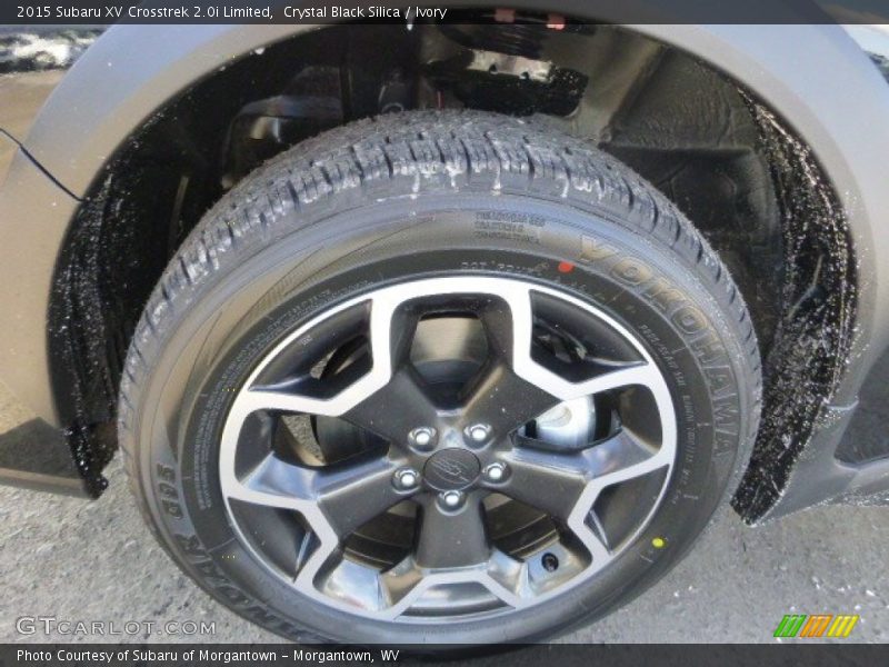 Crystal Black Silica / Ivory 2015 Subaru XV Crosstrek 2.0i Limited