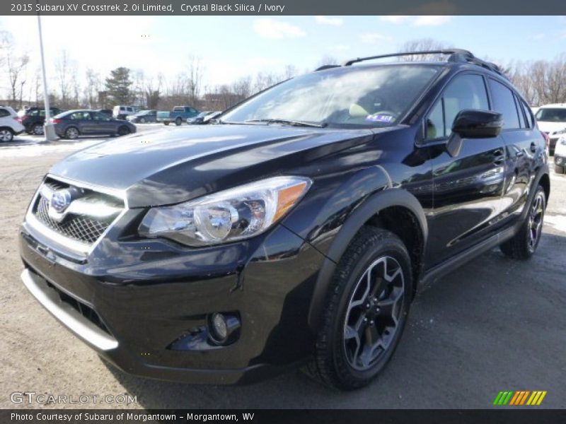 Crystal Black Silica / Ivory 2015 Subaru XV Crosstrek 2.0i Limited