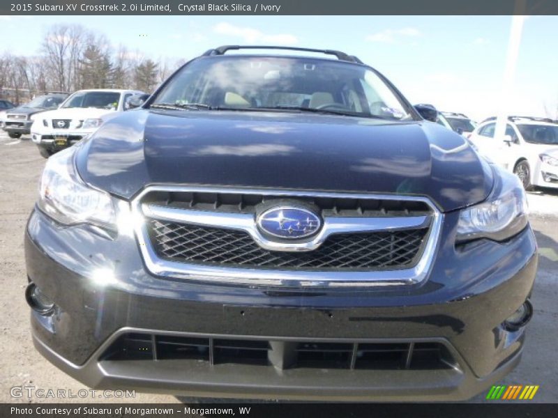 Crystal Black Silica / Ivory 2015 Subaru XV Crosstrek 2.0i Limited