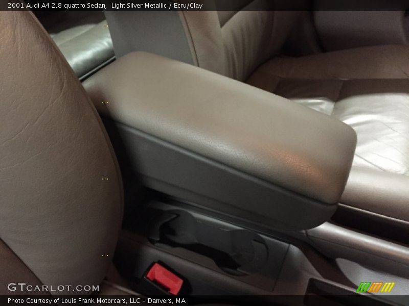Light Silver Metallic / Ecru/Clay 2001 Audi A4 2.8 quattro Sedan