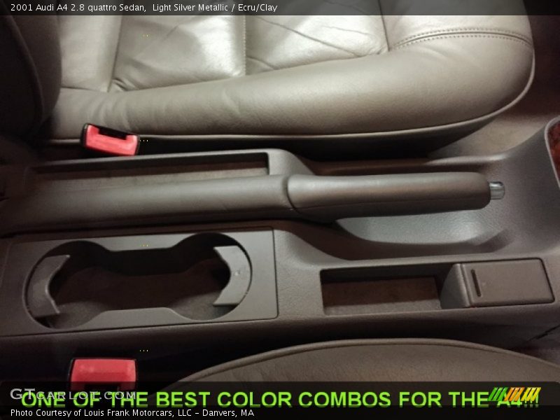 Light Silver Metallic / Ecru/Clay 2001 Audi A4 2.8 quattro Sedan