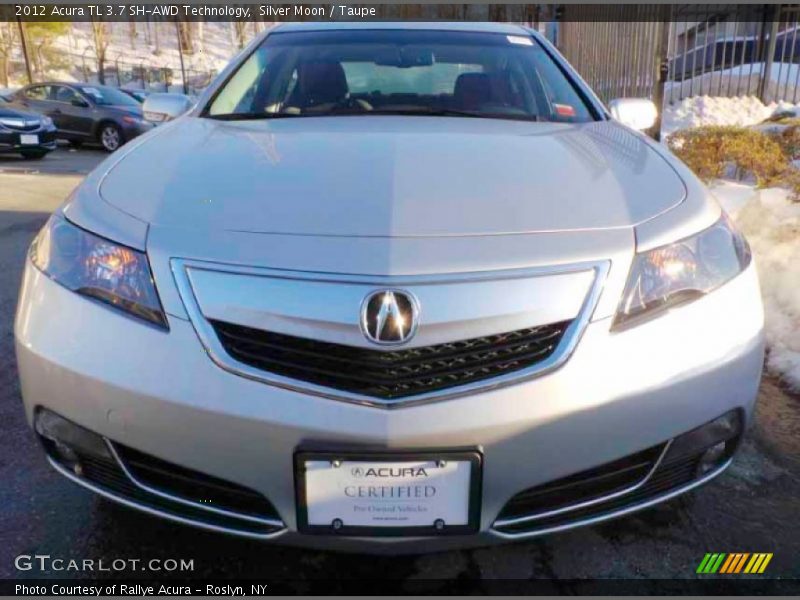 Silver Moon / Taupe 2012 Acura TL 3.7 SH-AWD Technology